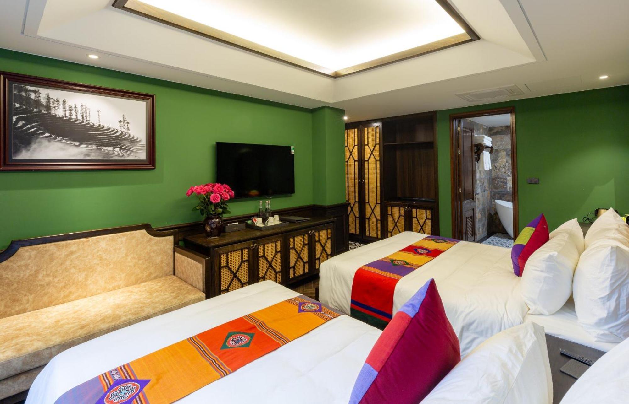 Fansipan View Hotel Sa Pa Eksteriør bilde