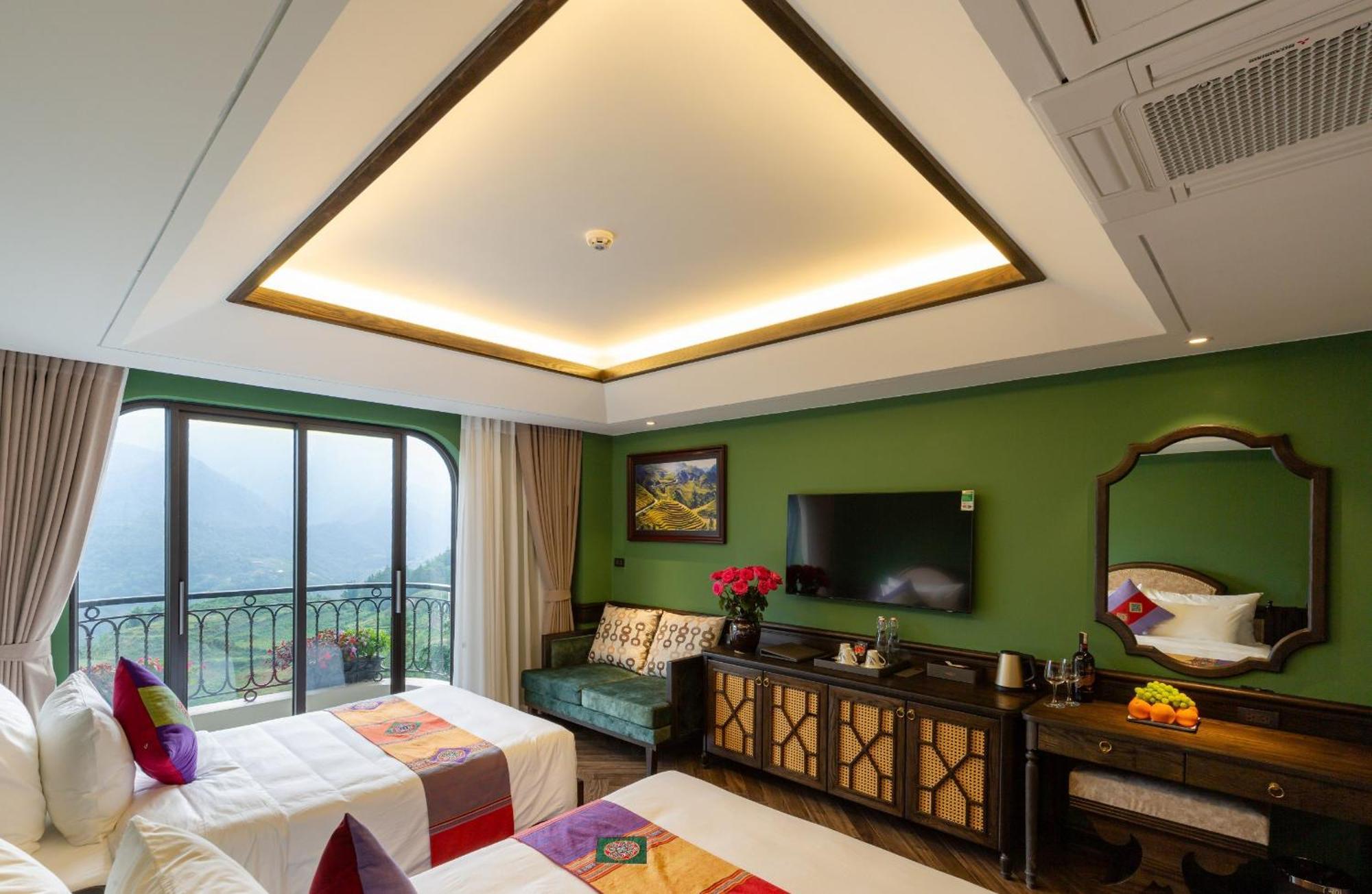Fansipan View Hotel Sa Pa Eksteriør bilde
