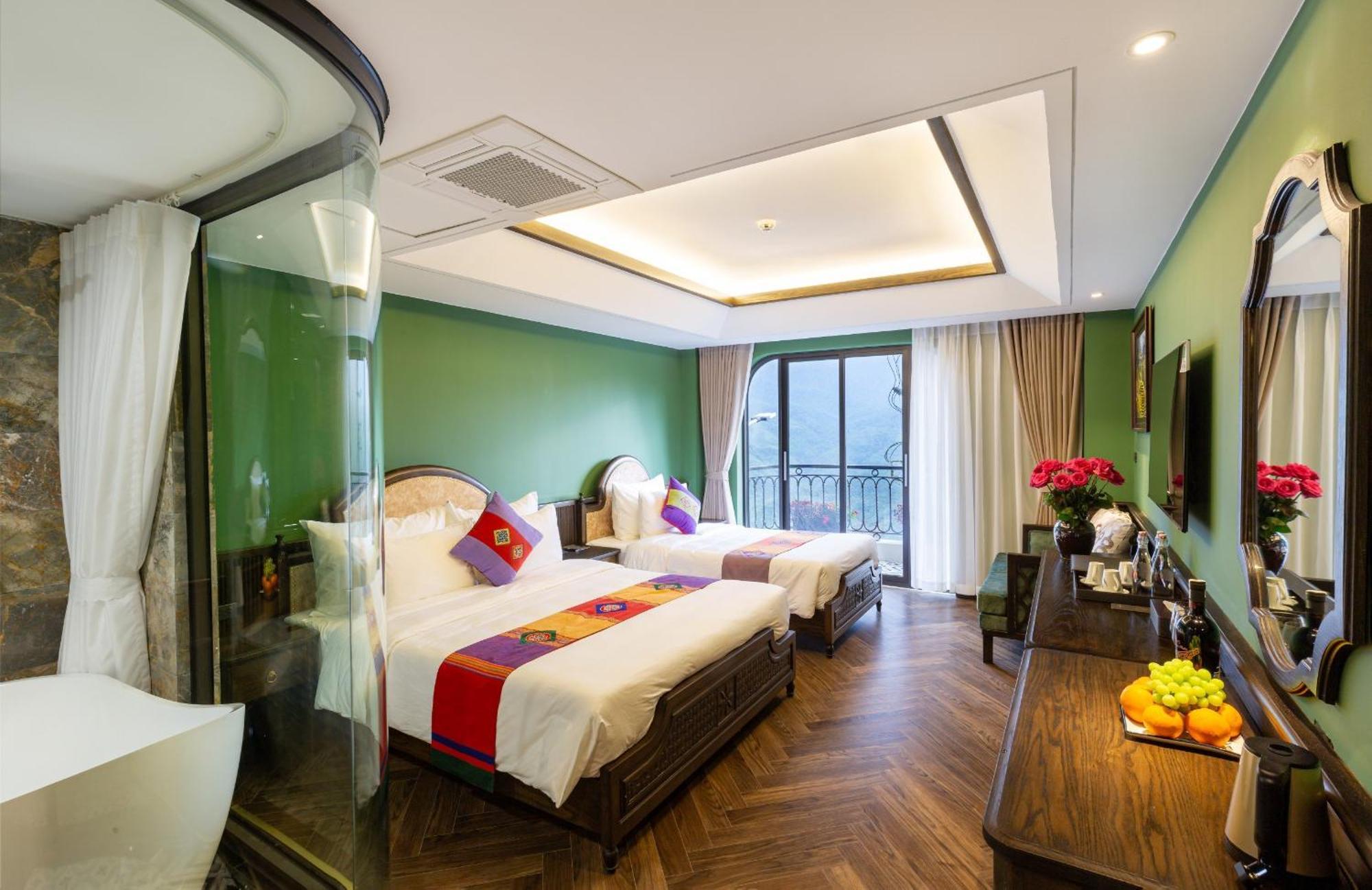 Fansipan View Hotel Sa Pa Eksteriør bilde